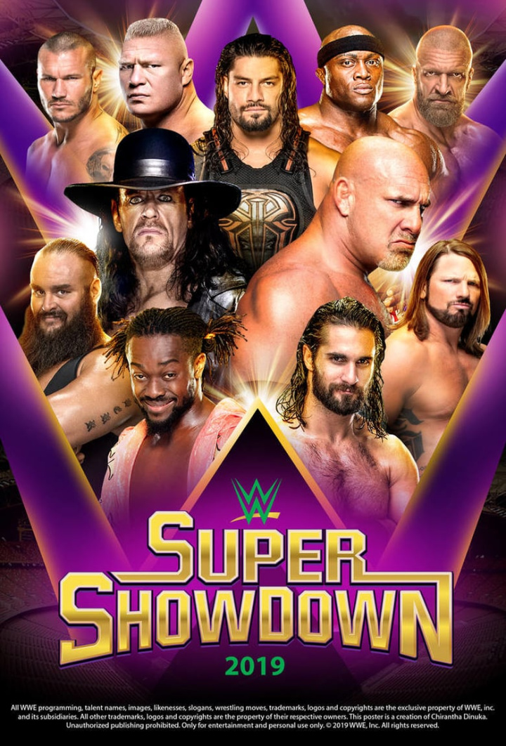 WWE Super ShowDown 2019 i gruppen Alla filmer hos Mohamad shop (607378)