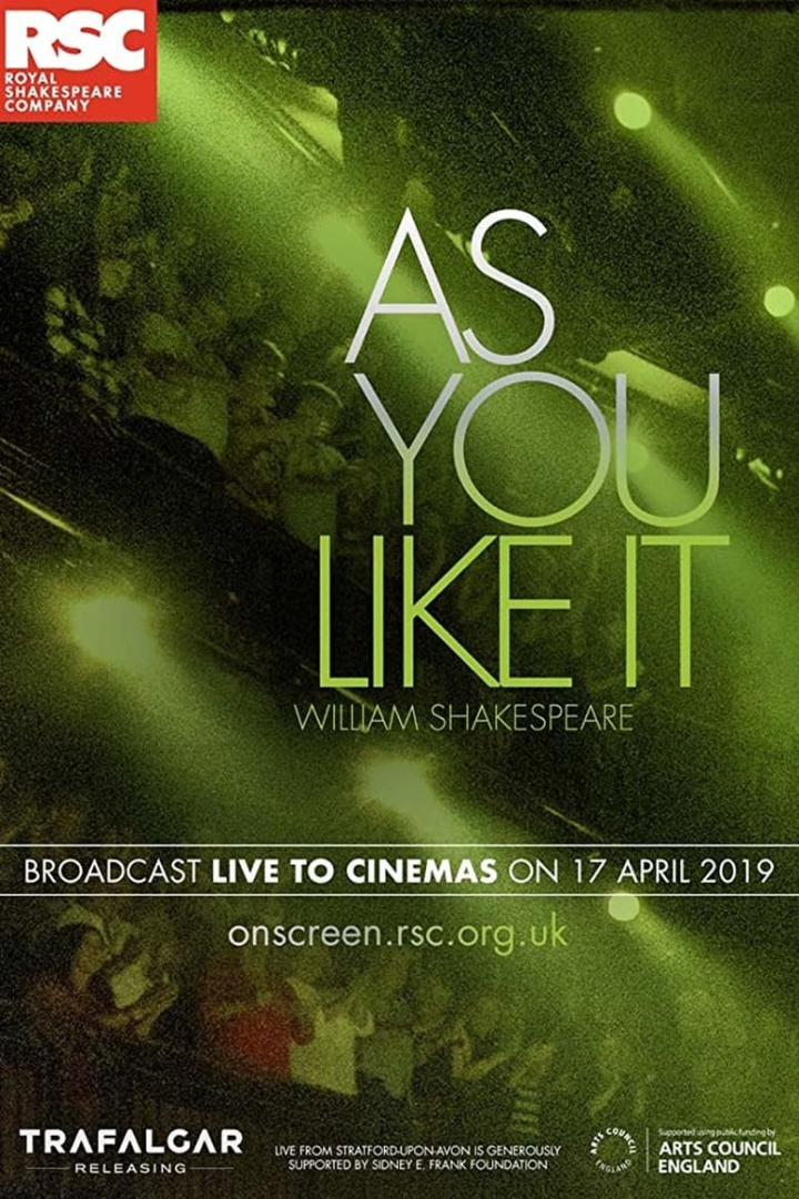 RSC Live: As You Like It i gruppen Alla filmer / Romance hos Mohamad shop (609137)