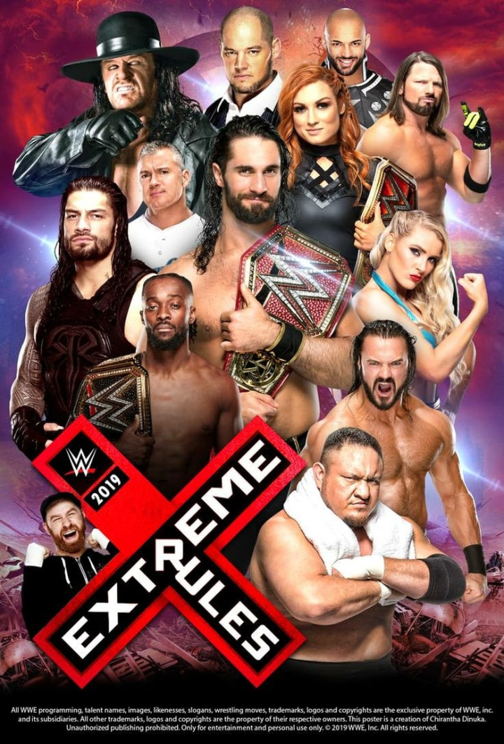 WWE Extreme Rules 2019 i gruppen Alla filmer / Drama hos Mohamad shop (611048)