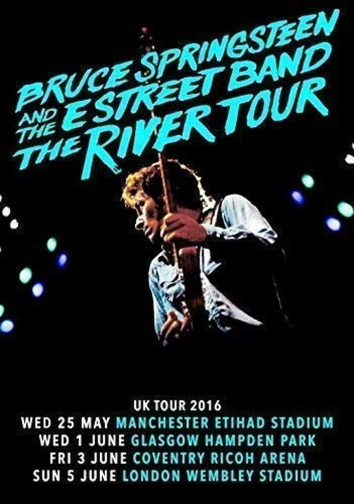 Bruce Springsteen - The River Tour 2016 Highlights - dvddubbingguy i gruppen Alla filmer / Music hos Mohamad shop (615287)