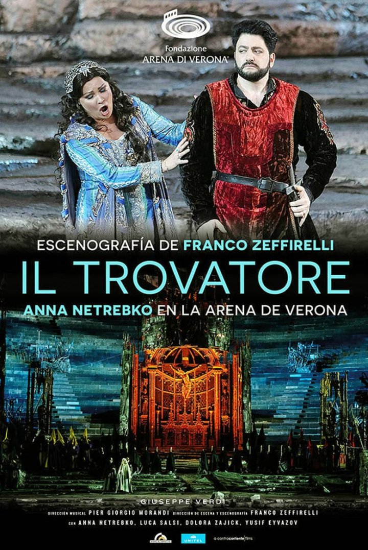Anna Netrebko in der Arena di Verona: Il Trovatore i gruppen Alla filmer / Music hos Mohamad shop (615433)