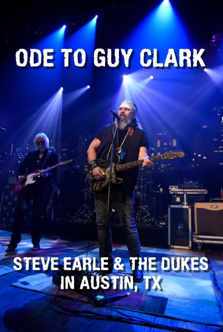 Ode to Guy Clark: Steve Earle in Austin, TX i gruppen Alla filmer / Music hos Mohamad shop (619155)