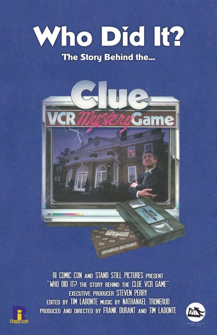 Who Did It? The Story Behind the Clue VCR Mystery Game i gruppen Alla filmer / Documentary hos Mohamad shop (619343)