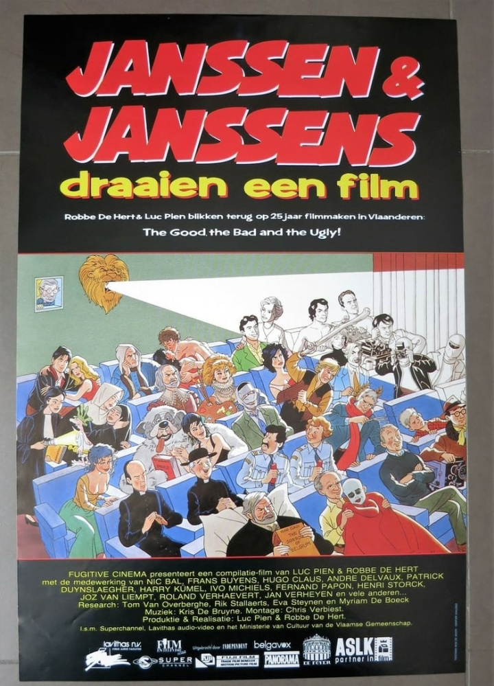 Janssen & Janssens draaien een film i gruppen Alla filmer / Documentary hos Mohamad shop (623746)