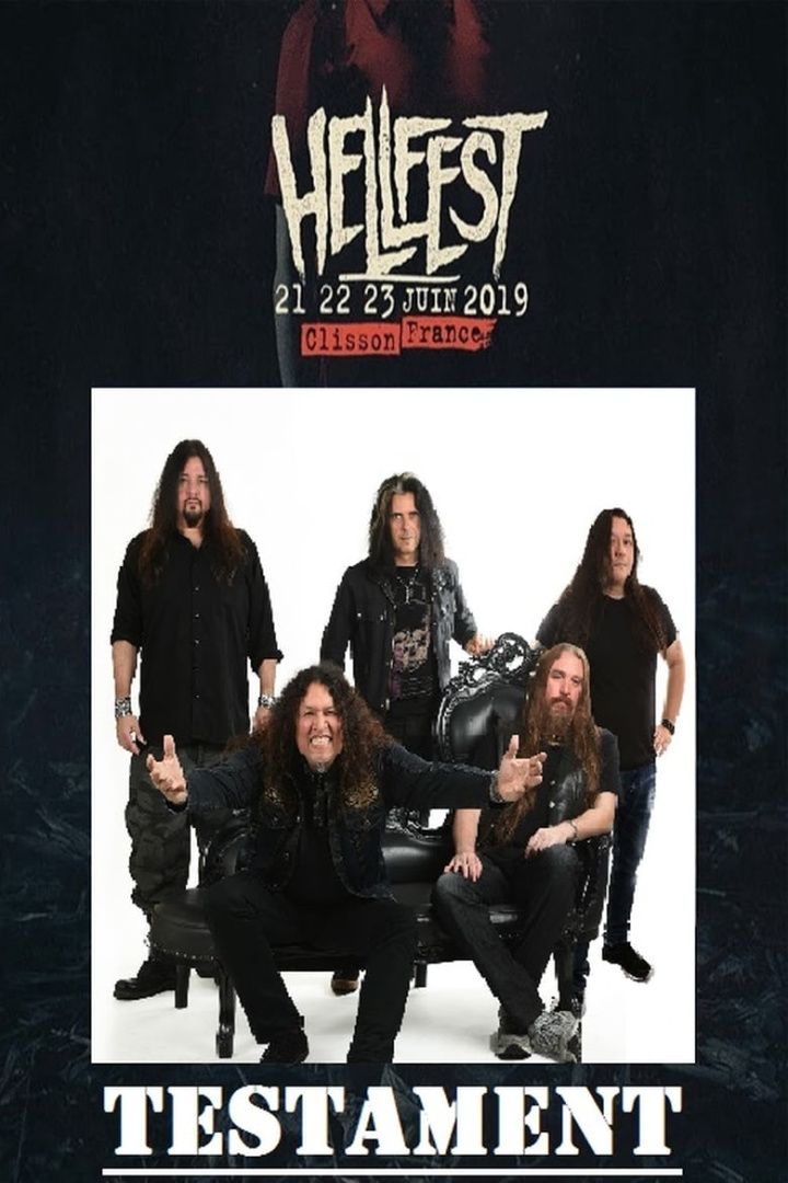Testament au Hellfest 2019 i gruppen Alla filmer hos Mohamad shop (625057)