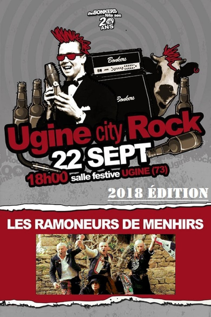 Les Ramoneurs De Ménhirs à Ugine City Rock 2018 i gruppen Alla filmer / Music hos Mohamad shop (626093)