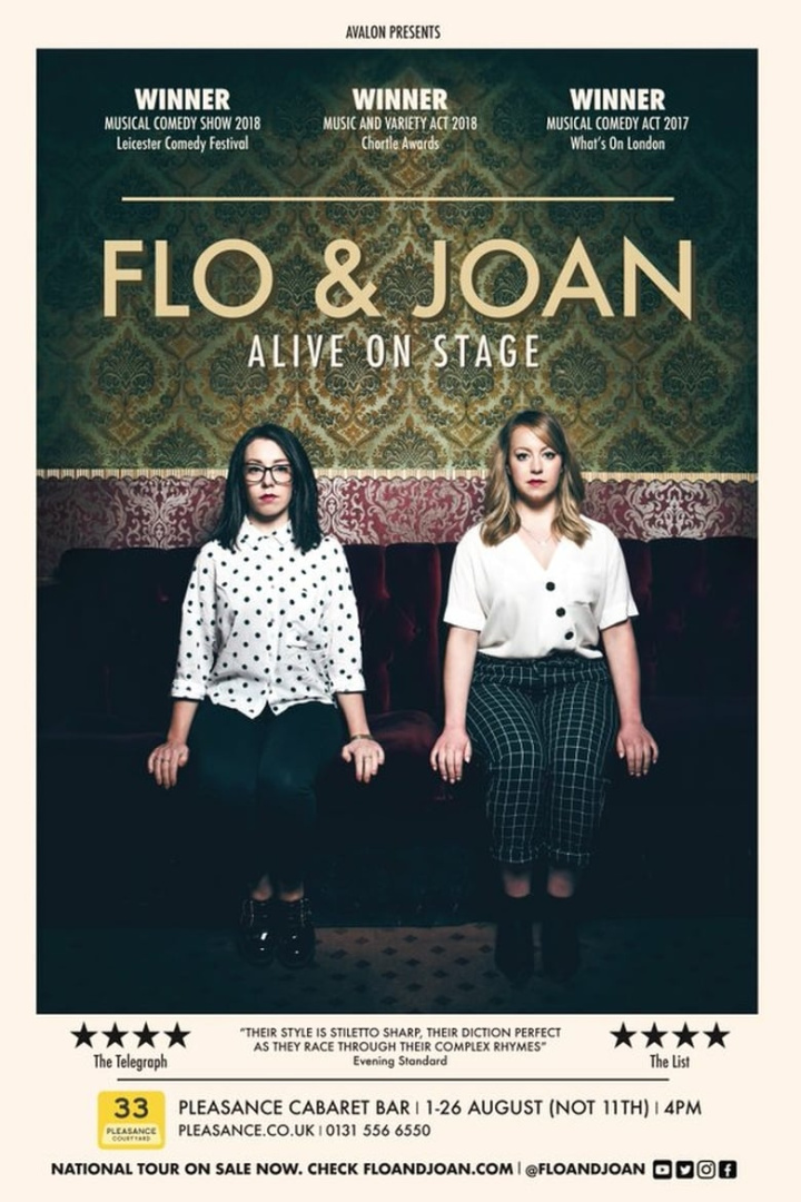 Flo and Joan: Alive on Stage i gruppen Alla filmer / Music hos Mohamad shop (628036)