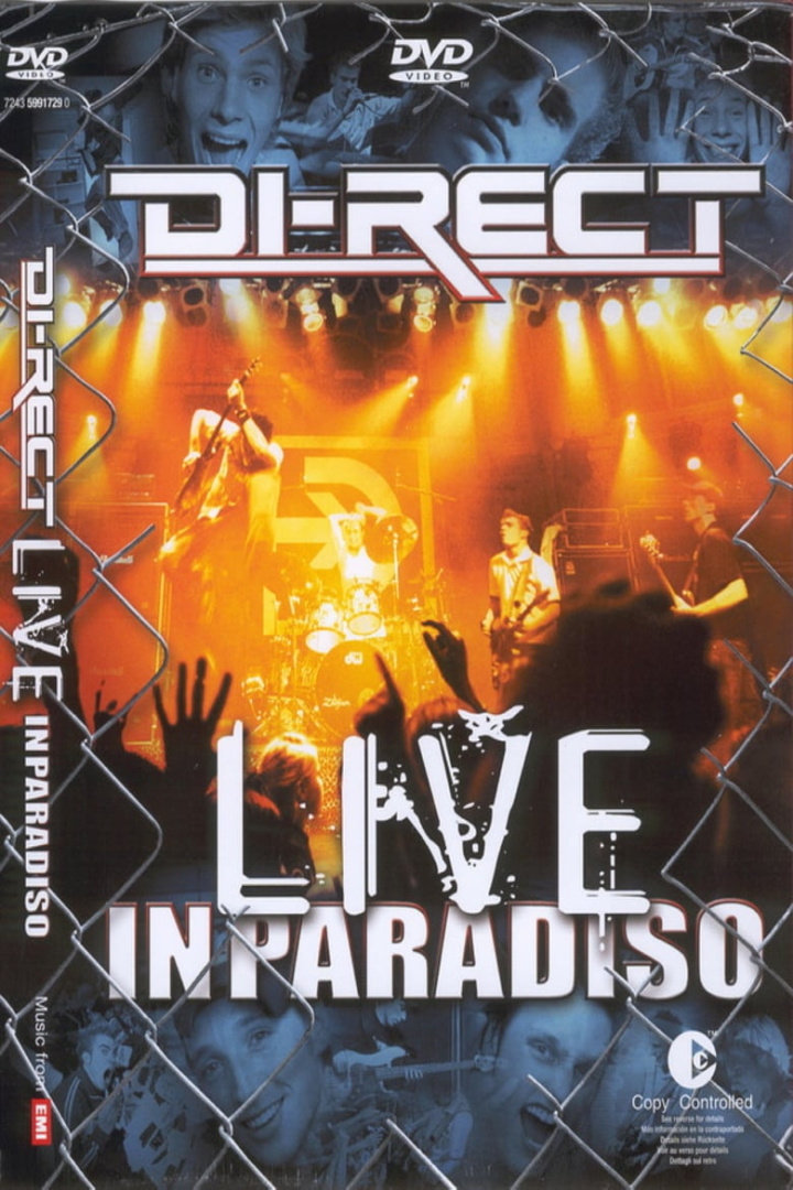 Di-Rect ‎– Live In Paradiso i gruppen Alla filmer / Music hos Mohamad shop (629332)