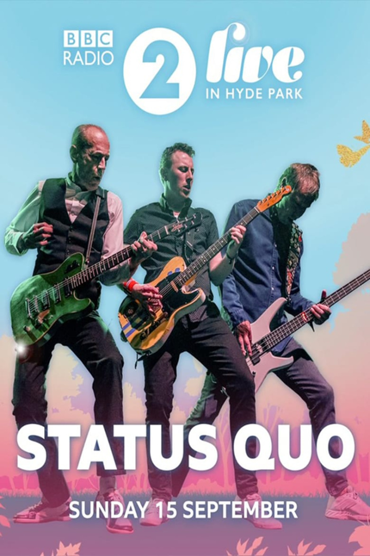 Status Quo - Live at Radio 2 Live in Hyde Park 2019 i gruppen Alla filmer / Music hos Mohamad shop (631771)