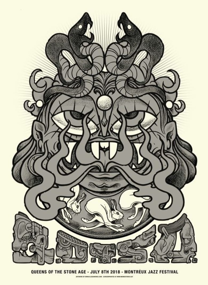 Queens of the Stone Age: 52nd Montreux Jazz Festival i gruppen Alla filmer / Music hos Mohamad shop (631820)