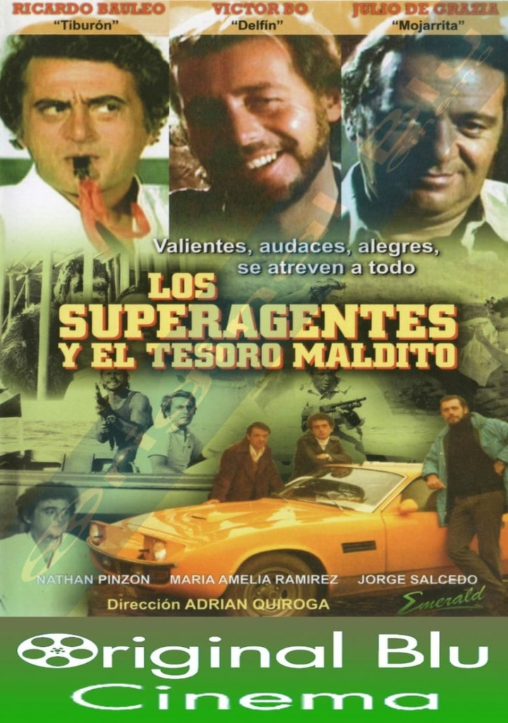 Los superagentes y el tesoro maldito i gruppen Alla filmer / Comedy hos Mohamad shop (636307)