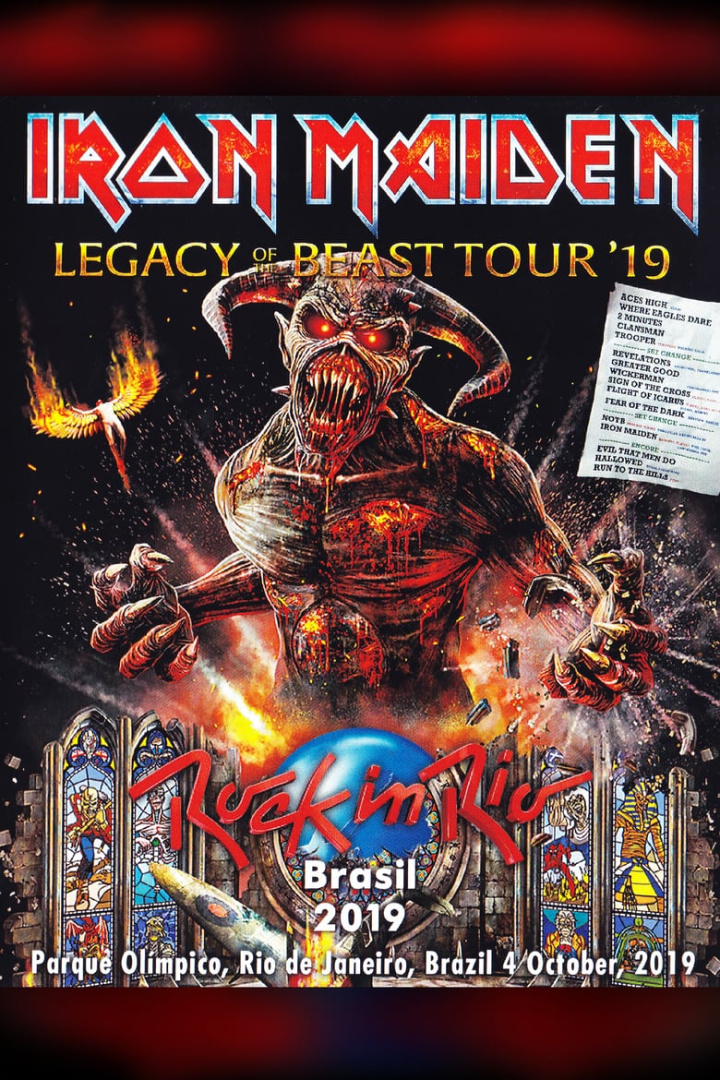 Iron Maiden: Rock In Rio 2019 i gruppen Alla filmer / Music hos Mohamad shop (637186)