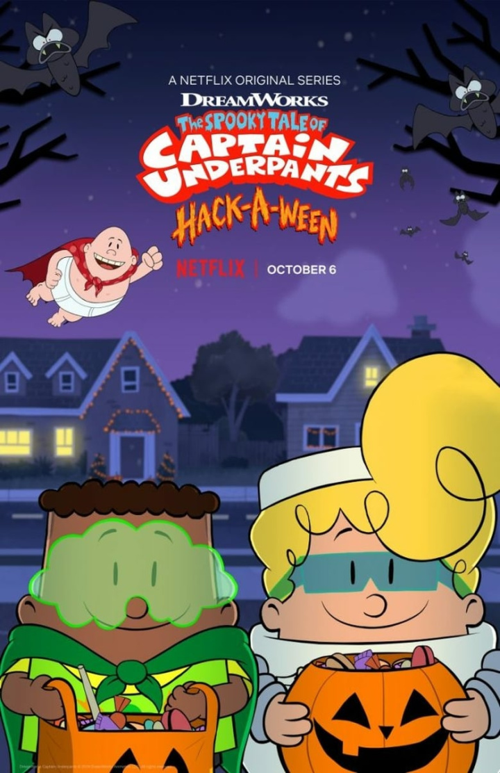 The Spooky Tale of Captain Underpants Hack-a-ween i gruppen Alla filmer hos Mohamad shop (637395)