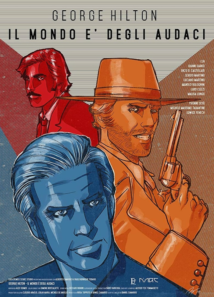 George Hilton - The World Belongs to the Daring i gruppen Alla filmer / Documentary hos Mohamad shop (640171)