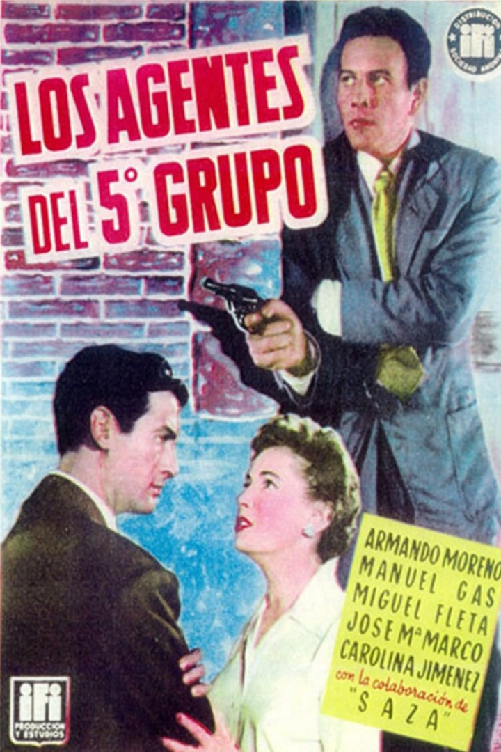 Los agentes del 5º grupo i gruppen Alla filmer / Thriller hos Mohamad shop (641769)