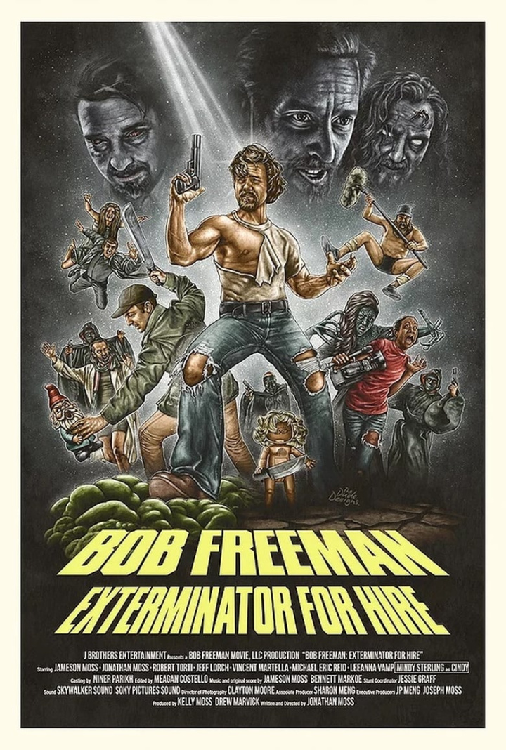 Bob Freeman: Exterminator For Hire i gruppen Alla filmer / Horror hos Mohamad shop (642994)
