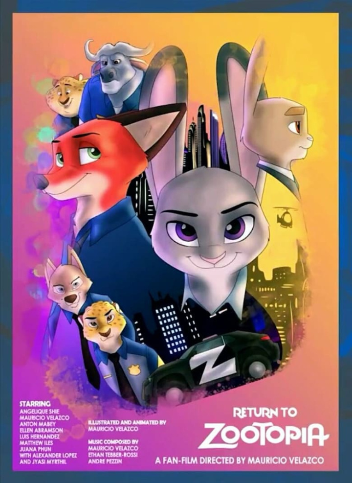 Return to Zootopia i gruppen Alla filmer / Animation hos Mohamad shop (645017)