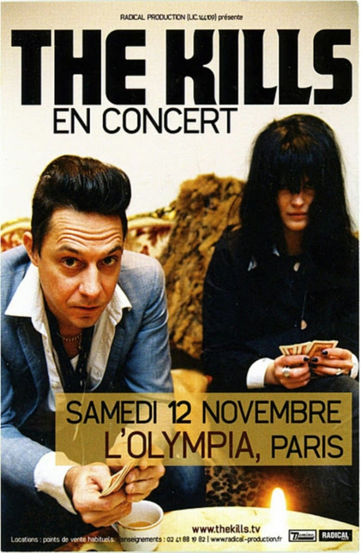 The Kills - Live At L\'Olympia Theatre i gruppen Alla filmer / Music hos Mohamad shop (651686)