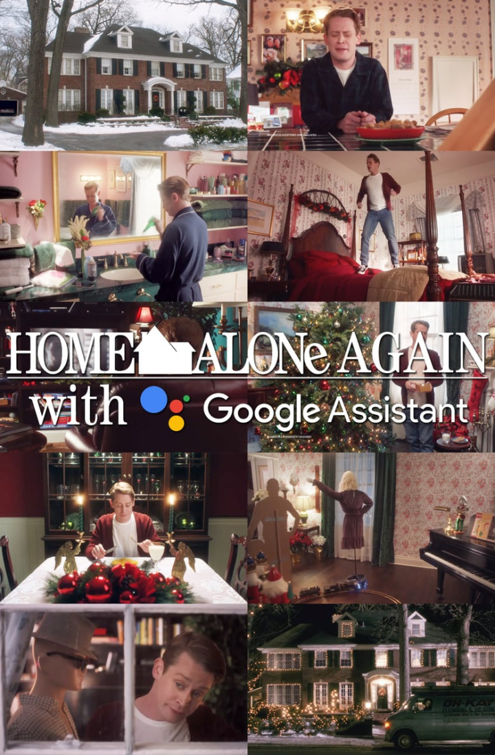 Home Alone Again with the Google Assistant i gruppen Alla filmer / Comedy hos Mohamad shop (654994)