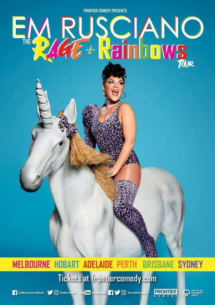 Em Rusciano: Rage and Rainbows i gruppen Alla filmer / Music hos Mohamad shop (655026)