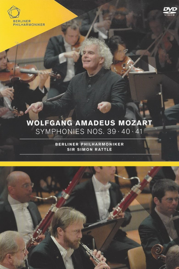 Berliner Philharmoniker - Mozart Symphonies Nos. 39, 40, 41 i gruppen Alla filmer / Music hos Mohamad shop (657199)