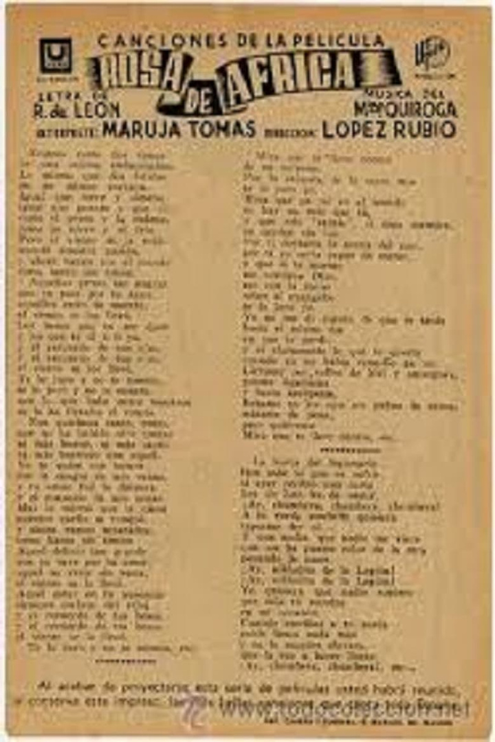 Rosa de África i gruppen Alla filmer / Romance hos Mohamad shop (659077)