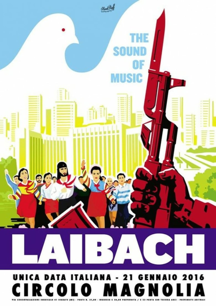 Laibach - The Sound Of Music - Live in Segrate i gruppen Alla filmer / Music hos Mohamad shop (664919)