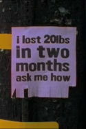 I Lost 20lbs in Two Months, Ask Me How