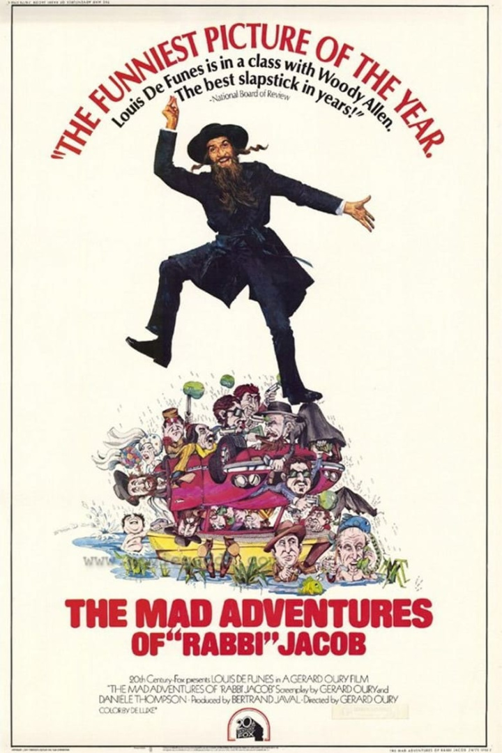 The Mad Adventures of Rabbi Jacob i gruppen Alla filmer / Comedy hos Mohamad shop (760)