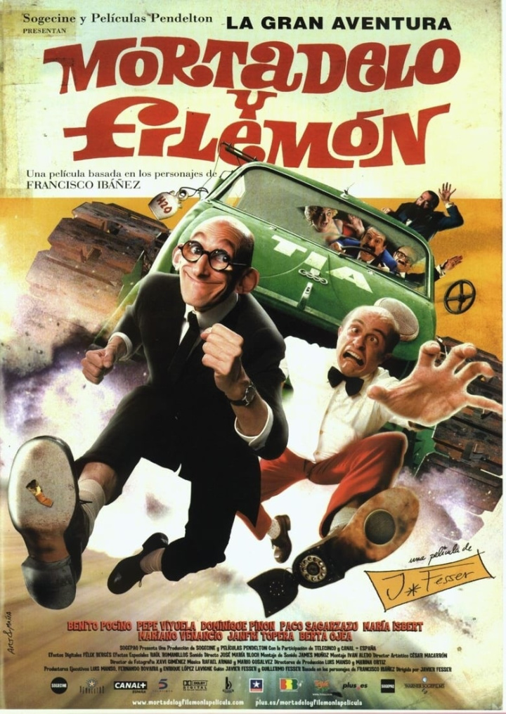 Mortadelo & Filemon: The Big Adventure i gruppen Alla filmer / Comedy hos Mohamad shop (8980)